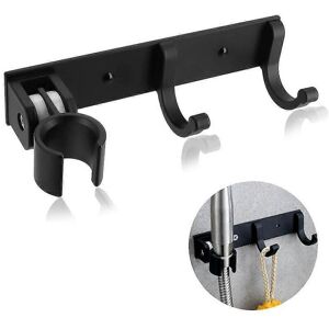 Unbranded Shower Head Holder Wall Mount Bracket with 2 Hanger Hooks Handheld Shower Bracke Unbranded Shower Head Holder Wall Mount Bracket with 2 Hanger Hooks Handheld Shower Bracke