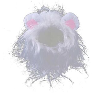 Unbranded Dog Lion Mane - Realistic & Funny Lion Mane for Dogs White S Unbranded Dog Lion Mane - Realistic & Funny Lion Mane for Dogs White S