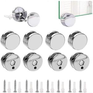 Unbranded Sets Mirror Clips,Bath Glass Clamp,Mirror Fixing Brackets,Multifunctional Round Unbranded Sets Mirror Clips,Bath Glass Clamp,Mirror Fixing Brackets,Multifunctional Round