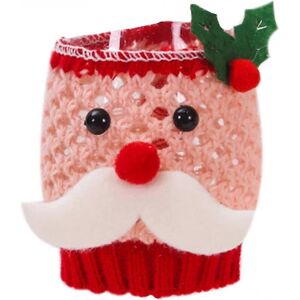 Unbranded 2pc Wine Cup Sleeve Elegant Decorative Glass Holder Cover Knitted Fabric Durable Unbranded 2pc Wine Cup Sleeve Elegant Decorative Glass Holder Cover Knitted Fabric Durable