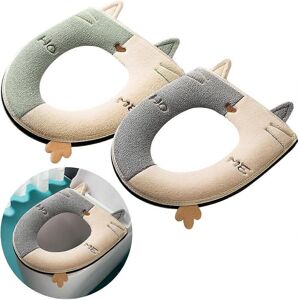 Unbranded Thickened Toilet seat Cushion Cover is Universal, Warm, Washable and Reusable 2 Unbranded Thickened Toilet seat Cushion Cover is Universal, Warm, Washable and Reusable 2