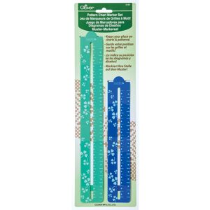 Clover 3164 Pattern Chart Magnetic Gage Place Marker Set 8-1/2-Inch and 11-3/4- Clover 3164 Pattern Chart Magnetic Gage Place Marker Set 8-1/2-Inch and 11-3/4-