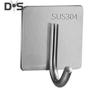 Unbranded (silver, 1pc) 1/6Pcs Wall Hangers Stainless Steel Heavy Duty Adhesive Towel Hook Unbranded (silver, 1pc) 1/6Pcs Wall Hangers Stainless Steel Heavy Duty Adhesive Towel Hook