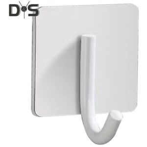 Unbranded (white, 1pc) 1/6Pcs Wall Hangers Stainless Steel Heavy Duty Adhesive Towel Hooks Unbranded (white, 1pc) 1/6Pcs Wall Hangers Stainless Steel Heavy Duty Adhesive Towel Hooks