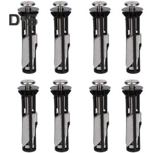 Unbranded (as the picture, 8pcs) 2/4/6/8/10Pcs Toilet Seat Bolt Kit Stainless Steel Univer Unbranded (as the picture, 8pcs) 2/4/6/8/10Pcs Toilet Seat Bolt Kit Stainless Steel Univer