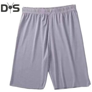 Unbranded (L, grey) Men Men Pajama Shorts Elastic Waist Soft Breathable Knee Length Thin C Unbranded (L, grey) Men Men Pajama Shorts Elastic Waist Soft Breathable Knee Length Thin C