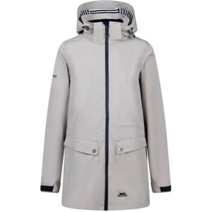 (S, Soft Stone) Trespass Womens/Ladies Tiverton Waterproof Jacket (S, Soft Stone) Trespass Womens/Ladies Tiverton Waterproof Jacket