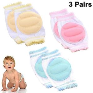 Unbranded 3 Pairs Anti-slip Knee Pads for Babies, Adjustable Baby Knee Pads Unbranded 3 Pairs Anti-slip Knee Pads for Babies, Adjustable Baby Knee Pads