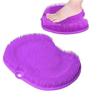 Unbranded Shower Foot Scrubber Massager Cleaner, Acupressure Mat with Non-slip Suction Cup Unbranded Shower Foot Scrubber Massager Cleaner, Acupressure Mat with Non-slip Suction Cup