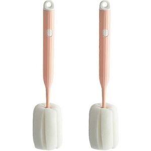 Unbranded Bottle Soft Brush -2Pcs Sponge Bottle Brush Soft and Easy to Clean, Baby Bottle Unbranded Bottle Soft Brush -2Pcs Sponge Bottle Brush Soft and Easy to Clean, Baby Bottle