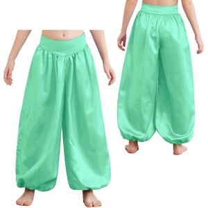 Unbranded (light blue, 13-14 Years) Kids Girls Satin Harem Pants Belly Dance Costume Triba Unbranded (light blue, 13-14 Years) Kids Girls Satin Harem Pants Belly Dance Costume Triba
