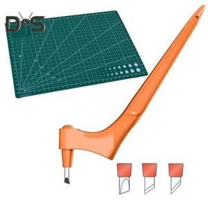 Unbranded (yellow) Craft Cutting Tool 360-degree Rotating Blade Craft Knife Stainless Stee Unbranded (yellow) Craft Cutting Tool 360-degree Rotating Blade Craft Knife Stainless Stee