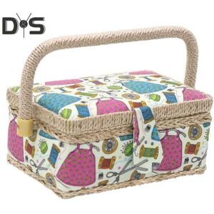 Unbranded (as the picture, A) Large Capacity Sewing Basket Sewing Accessories Organizer Bo Unbranded (as the picture, A) Large Capacity Sewing Basket Sewing Accessories Organizer Bo