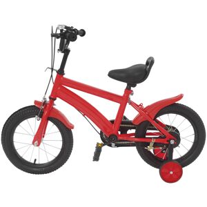 Unbranded (14", Red) 14'' Children Bicycle,Kid Bike W/ 2 Training Wheels Unbranded (14", Red) 14'' Children Bicycle,Kid Bike W/ 2 Training Wheels