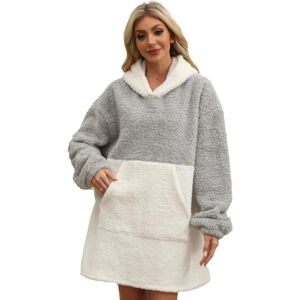 Unbranded Women Wearable Blanket Flannel Warm Pullover Wearable Blanket Hoodie - Men Wom Unbranded Women Wearable Blanket Flannel Warm Pullover Wearable Blanket Hoodie - Men Wom