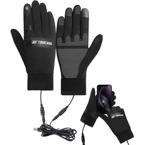 Unbranded Warm Gloves for Cold Weather, USB Heated Gloves, Winter Windproof Waterproof War Unbranded Warm Gloves for Cold Weather, USB Heated Gloves, Winter Windproof Waterproof War