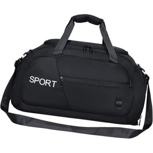 Unbranded (Black) Men's Gym Bag - Sports Tote Bag Gym Duffle Bag, for Men Waterproof, La Unbranded (Black) Men's Gym Bag - Sports Tote Bag Gym Duffle Bag, for Men Waterproof, La