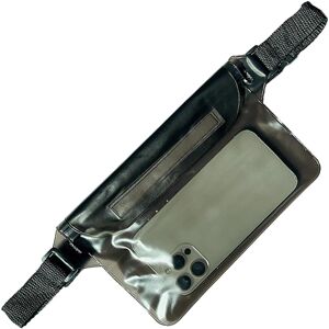 Unbranded (Black) Waterproof Pouch with Waist Strap, Mobile Belt Bag Beach Accessories Wai Unbranded (Black) Waterproof Pouch with Waist Strap, Mobile Belt Bag Beach Accessories Wai