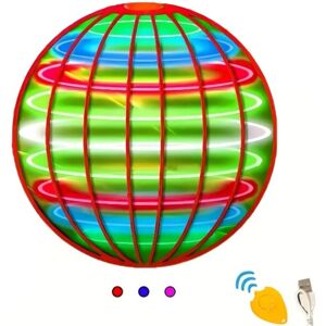 BGHONE (RED) Flying Ball, Globe Flying Toy Boomerang 360Rotating Led Lights Controller BGHONE (RED) Flying Ball, Globe Flying Toy Boomerang 360Rotating Led Lights Controller