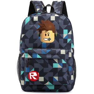 Deyaah (Diamond blue 5) Roblox Backpack Mochila Kids Capacity Bags-1 Deyaah (Diamond blue 5) Roblox Backpack Mochila Kids Capacity Bags-1