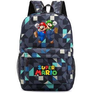 Deyaah (Diamond blue) Mario Backpack Mochila Kids Capacity Bags Deyaah (Diamond blue) Mario Backpack Mochila Kids Capacity Bags
