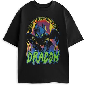(Large) How to Train Your Dragon Short Sleeved T-Shirt (Unisex Black) (Large) How to Train Your Dragon Short Sleeved T-Shirt (Unisex Black)