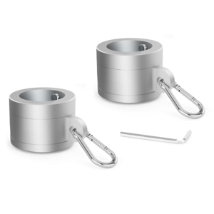 Kopinma 1 Pair Aluminum Alloy Flag Pole Rings 1In, 360 Degree Rotating Mounting for 0.75 Kopinma 1 Pair Aluminum Alloy Flag Pole Rings 1In, 360 Degree Rotating Mounting for 0.75
