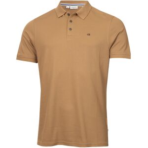 (XXXL, Biscuit) Calvin Klein Mens 2025 Campus 3 Button Ribbed Collar Golf Polo S (XXXL, Biscuit) Calvin Klein Mens 2025 Campus 3 Button Ribbed Collar Golf Polo S