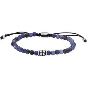 Fossil Men's Beaded Sodalite Bracelet Color: Blue (Model: JF04414040) Fossil Men's Beaded Sodalite Bracelet Color: Blue (Model: JF04414040)