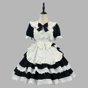 Unbranded (XL(165–170 cm)) Elegant Sweet & SpicyLolita Maid Dress Kawaii Soft Girl Princes Unbranded (XL(165–170 cm)) Elegant Sweet & SpicyLolita Maid Dress Kawaii Soft Girl Princes