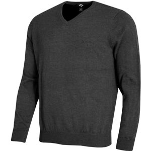 (L, Charcoal Heather Tonal) Callaway Golf Mens 2025 Ace Long Sleeve V-Neck 12 Ga (L, Charcoal Heather Tonal) Callaway Golf Mens 2025 Ace Long Sleeve V-Neck 12 Ga