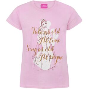 (7-8 Years) Disney Short Sleeved T-Shirt (Girls Pink) (7-8 Years) Disney Short Sleeved T-Shirt (Girls Pink)