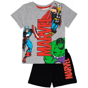 (6-7 Years) Disney Marvel Short Sleeve Short Leg Pyjama Set (Boys Black) (6-7 Years) Disney Marvel Short Sleeve Short Leg Pyjama Set (Boys Black)