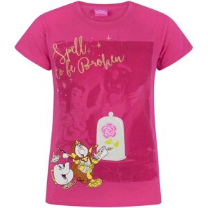 (7-8 Years) Disney Short Sleeved T-Shirt (Girls Pink) (7-8 Years) Disney Short Sleeved T-Shirt (Girls Pink)