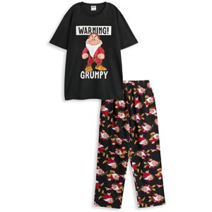 (Medium) Disney Snow White & The Seven Dwarfs Short Sleeve Long Leg Pyjama Set ( (Medium) Disney Snow White & The Seven Dwarfs Short Sleeve Long Leg Pyjama Set (