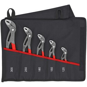 KNIPEX Cobra Set Water Pump Pliers Set, 5 Parts, 125 to 300 mm, Self-Locking Eff KNIPEX Cobra Set Water Pump Pliers Set, 5 Parts, 125 to 300 mm, Self-Locking Eff