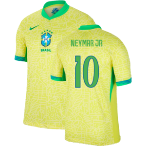 Nike (XXL) 2024-2025 Brazil Home Shirt (Neymar JR 10) Nike (XXL) 2024-2025 Brazil Home Shirt (Neymar JR 10)