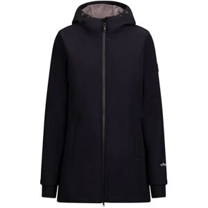 (XL, Black) Trespass Womens/Ladies Priya Long Length Soft Shell Jacket (XL, Black) Trespass Womens/Ladies Priya Long Length Soft Shell Jacket