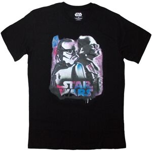 (XL, Black) Star Wars Unisex Adult Darth Vader & Stormtrooper Neon T-Shirt (XL, Black) Star Wars Unisex Adult Darth Vader & Stormtrooper Neon T-Shirt