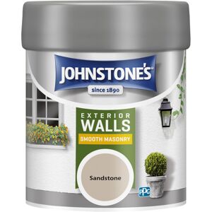 Johnstone's – Exterior Smooth Masonry Paint - Tester Pot – Sandstone – Up to 15 Johnstone's – Exterior Smooth Masonry Paint - Tester Pot – Sandstone – Up to 15
