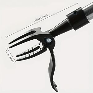 Unbranded 1pc Heavy-Duty Aluminum Weed Puller Tool Head, 4-Claw Steel Root Removal Garden Unbranded 1pc Heavy-Duty Aluminum Weed Puller Tool Head, 4-Claw Steel Root Removal Garden