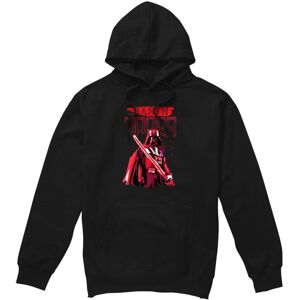 (XL, Black) Star Wars Mens Darth Vader Painted Hoodie (XL, Black) Star Wars Mens Darth Vader Painted Hoodie