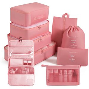 LIFEASY 9 Piece Foldable Travel Bag Large Capacity Luggage Bag Multi-functional Waterpro LIFEASY 9 Piece Foldable Travel Bag Large Capacity Luggage Bag Multi-functional Waterpro