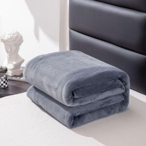 Unbranded (gray, 150x200cm) Solid Color Ultra-soft Thickened Cloud Mink Velvet Blanket Far Unbranded (gray, 150x200cm) Solid Color Ultra-soft Thickened Cloud Mink Velvet Blanket Far