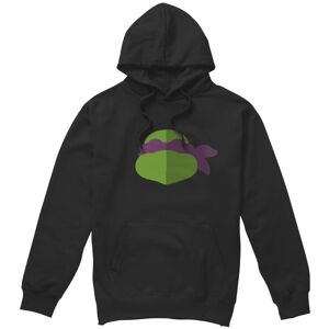 (XXL, Black) Teenage Mutant Ninja Turtles Mens Donatello Face Hoodie (XXL, Black) Teenage Mutant Ninja Turtles Mens Donatello Face Hoodie