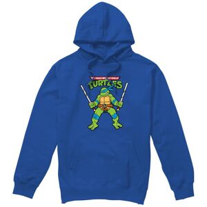 (XL, Royal Blue) Teenage Mutant Ninja Turtles Mens Leonardo Retro Hoodie (XL, Royal Blue) Teenage Mutant Ninja Turtles Mens Leonardo Retro Hoodie
