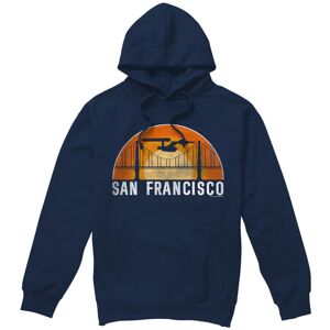 (XXL, Navy) Star Trek Mens San Francisco Trek Hoodie (XXL, Navy) Star Trek Mens San Francisco Trek Hoodie