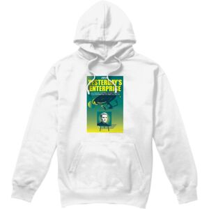 (M, White) Star Trek Mens The Next Generation Season 3 Episode 15 Hoodie (M, White) Star Trek Mens The Next Generation Season 3 Episode 15 Hoodie