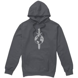 (L, Charcoal) Star Trek Mens Terran Empire Hoodie (L, Charcoal) Star Trek Mens Terran Empire Hoodie