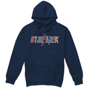 (XL, Navy) Star Trek Mens Logo Hoodie (XL, Navy) Star Trek Mens Logo Hoodie